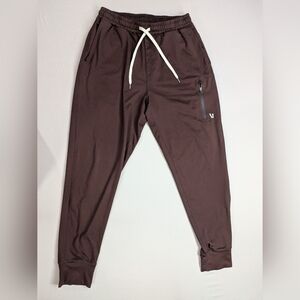 Vuori Sunday Performance Jogger Size Small Burgundy red Athleisure V416